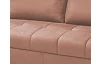 Rohová sedacia súprava Paris, lososová látka, ľavý roh