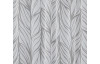 Voálová záclona Cento 135x245 cm, šedá s listami