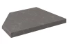 Kuchynská pracovná doska pre ľavý regál 30 cm, tmavo šedý kameň