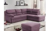 Rohová sedacia súprava Nebolo, fialová lila látka, pravý roh