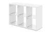 Regál Max, 3x2 priehradky, biely