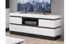 TV skrinka Campania 161 cm, biela/antracit