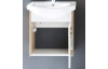 Kúpeľňová zostava Jersey 901-41, s umývadlom, dub sonoma / biela