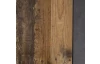 Šatníková skriňa Chicago, 120 cm, vintage optika