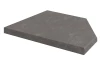 Kuchynská pracovná doska pre pravý regál 30 cm, tmavo šedý kameň
