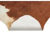 Imitácia kravskej kože Amarillo 125x155 cm, krémovo-hnedá