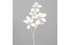 Vianočná vetvička 74 cm, biela