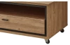 Konferenčný stolík so zásuvkou Flores, dub gustavson/antracit