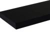 Nástenná polica Basic 120 cm, čierna