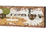 Nástenný vešiakový panel Dream 3, vintage
