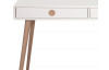 Písací stôl/toaletný stolík Softline, biely