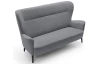 Trojmiestna pohovka Next, šedá látka