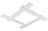 Stropné LED osvetlenie Belfast 59x59 cm, biele