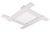 Stropné LED osvetlenie Belfast 59x59 cm, biele