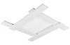 Stropné LED osvetlenie Belfast 59x59 cm, biele