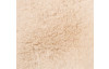 Dekoračný plyšový vankúš Králik 45x45 cm, biely