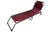 Záhradné lehátko Bielfeld, červené