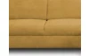 Rohová sedacia súprava Brico, žltá karí látka, pravý roh