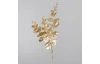 Vianočná vetva Eukalyptus 63 cm, zlatá