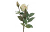 Umelá kvetina Ruža 46 cm, smotanová