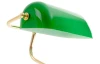 Stolová lampa Antique, mosadz/zelená