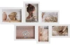 Fotorámik pre 6 ks foto Becca 60x36,5 cm, biely
