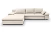Rohová sedačka Bono, svetlo béžová látka