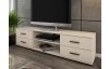Široký TV stolík Oskar TV, béžový kašmír, šírka 180 cm