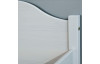 Postel Karlo 160x200 cm, bielená borovica