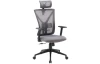 Kancelárska stolička Image, šedá látka