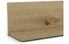 Nástenná polica Carlos, dub artisan, 75 cm