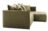 Rohová sedacia súprava Magic, machovo zelená látka