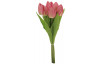 Umelá kytica Tulipány, ružová