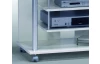 TV stolík biely