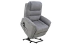 Kreslo s elektrickým polohovaním Baldini, šedá látka