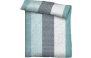 Obliečky seersucker Amira 140x200 cm, tyrkysové