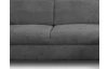 Rohová sedacia súprava Brico, stredne šedá látka, pravý roh