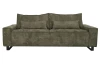 Trojmiestna pohovka Cassino, olivovo zelená tkanina
