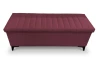 Úložná lavica/periňák Joy, šírka 139 cm, tmavo ružová látka