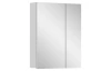 Kúpeľňová zrkadlová skrinka Vira, 60 cm, biela