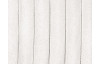 Dekoračný vankúš Isabel 45x45 cm, biely, rebrovaný