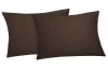 Obliečka na vankúš (2 ks) Satin 40x60 cm, hnedý