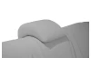 Doplnkový vankúš na operadlo sedačky Relaxness 35x33 cm, svetlo šedá