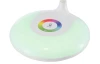 Stolová LED lampa Colori, RGB, biela
