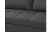 Rohová sedacia súprava Paris, antracitová látka, ľavý roh