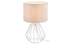 Stolná lampa Chuck, biela