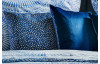 Dekoračný vankúš Maria 45x45 cm, modrý