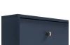 Široká komoda Mono, tmavo modrá