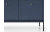 Široká komoda Mono, tmavo modrá