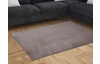 Koberec Plush 110x160 cm, strieborný